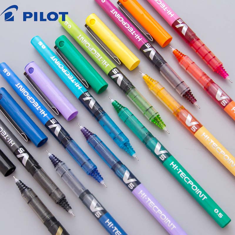 Pilot Pen V5 - Japan Pilot Multi-Color Gel Pens HI-TECPOINT