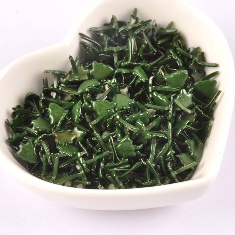 50pcs Mini Christmas Tree Brad - огляд і ціна Embellishments For Scrapbooking