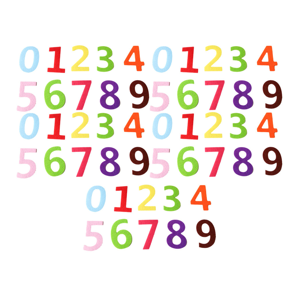 5Sets Felt Letter Number Decor - огляд і ціна Embellishment Glue Craft
