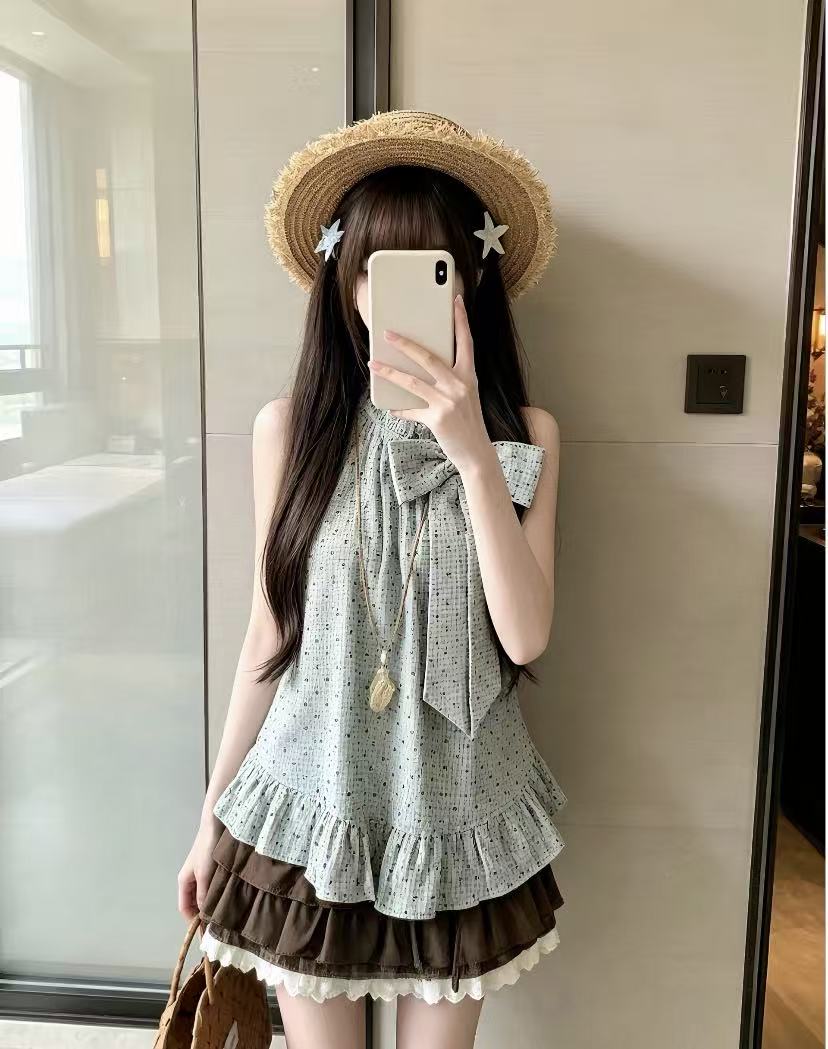 Japanese Vintage Sweeti 2-Piec - огляд і ціна Elastic Lace Trim