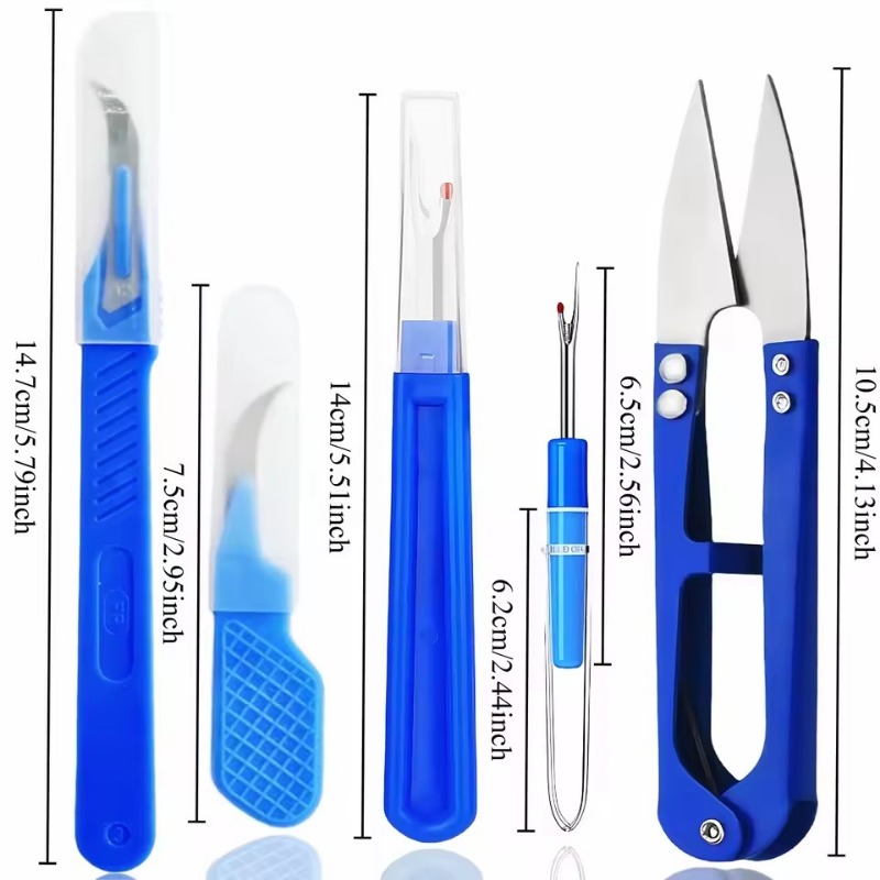 5pcs Sewing Seam Ripper Set St - огляд і ціна Embroidery Craft